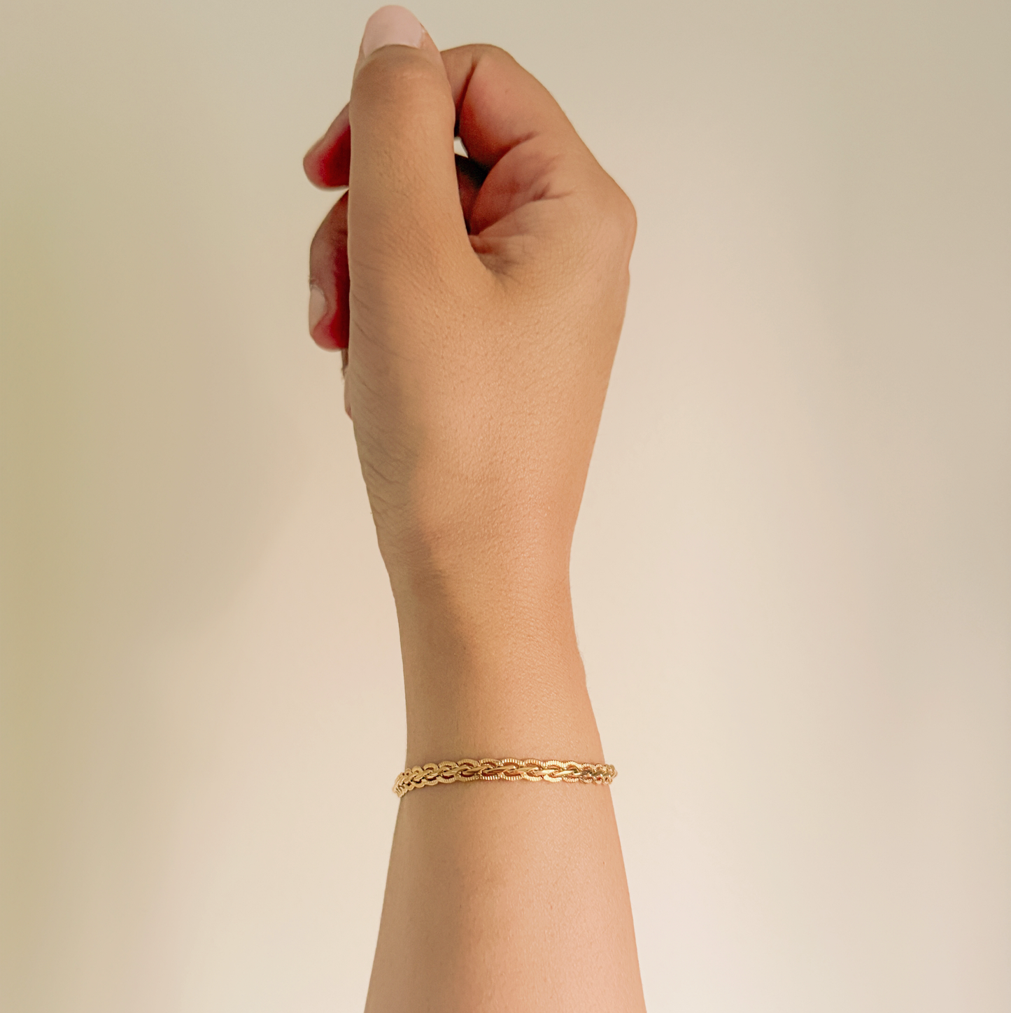 Dubbellänk armband