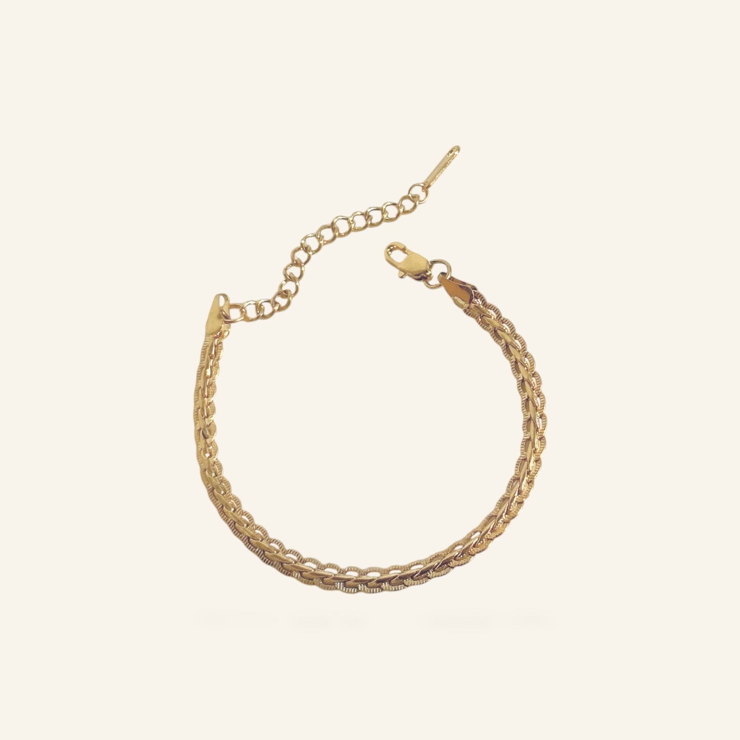 Dubbellänk armband
