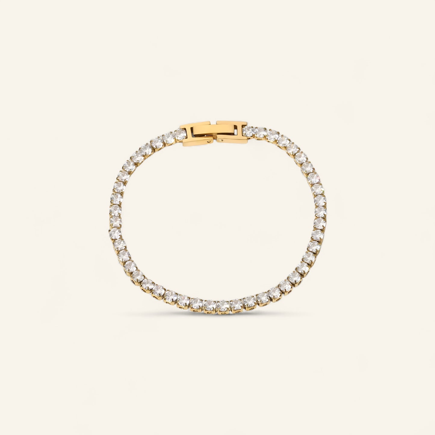 Klassiskt tennisarmband