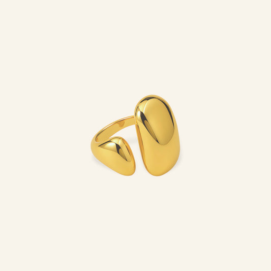Ring - Twin Pebble