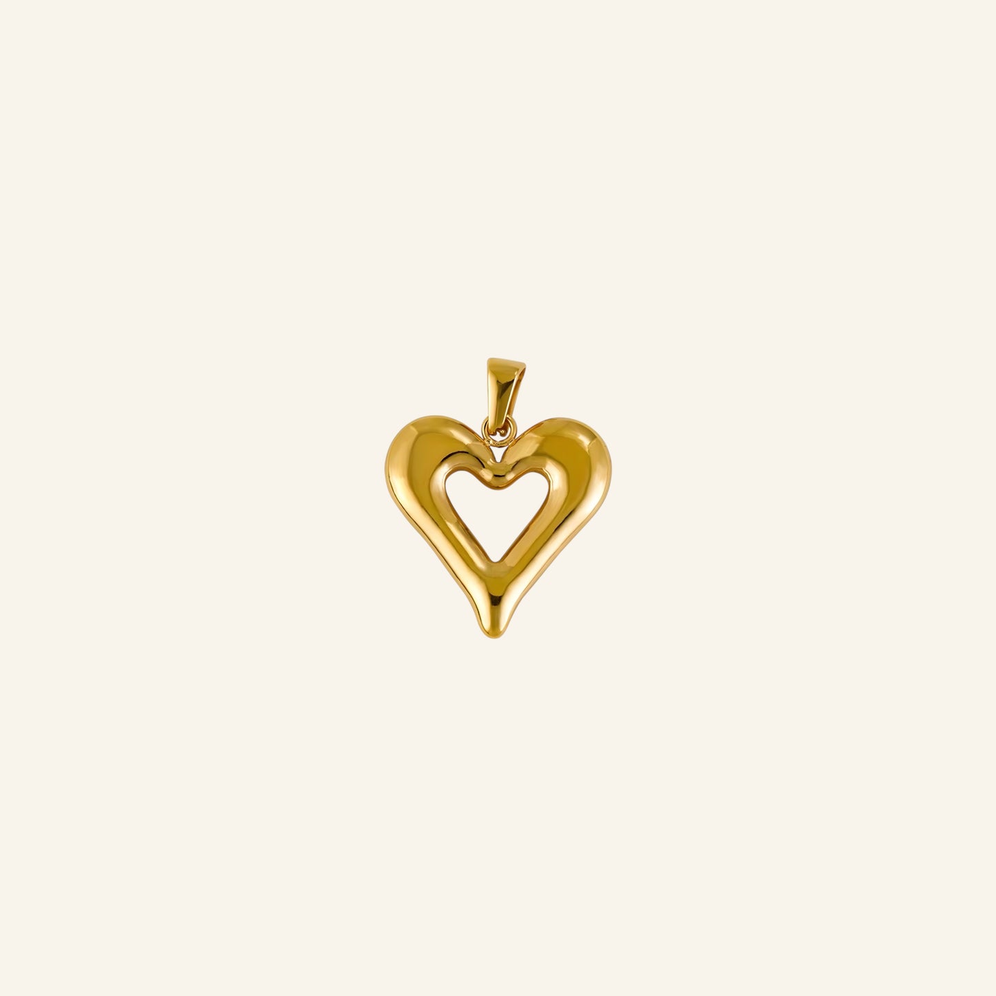 Pendant - Hollow Heart
