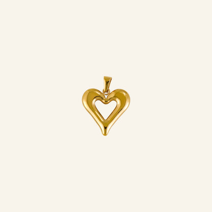 Pendant - Hollow Heart
