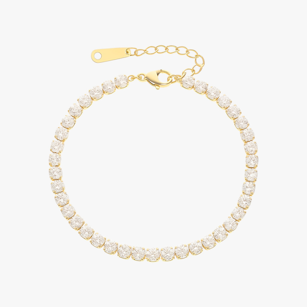 Klassiskt tennisarmband