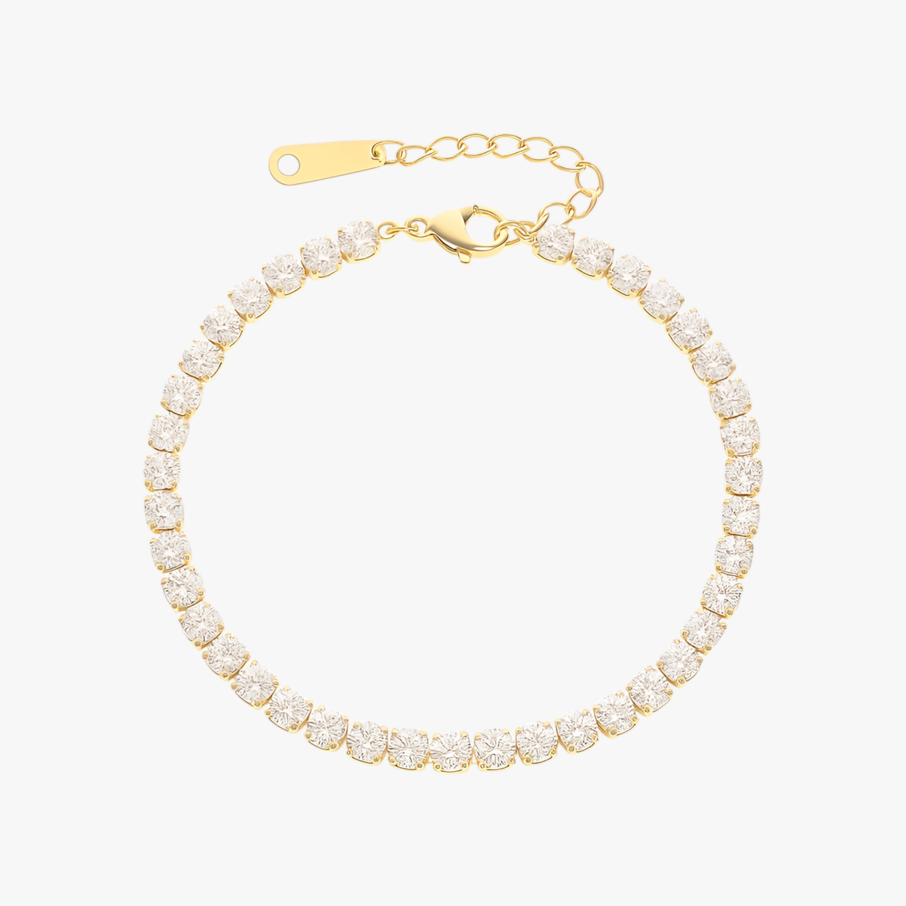 Klassiskt tennisarmband