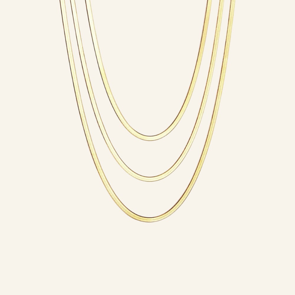 Halsband - Triple Luxe