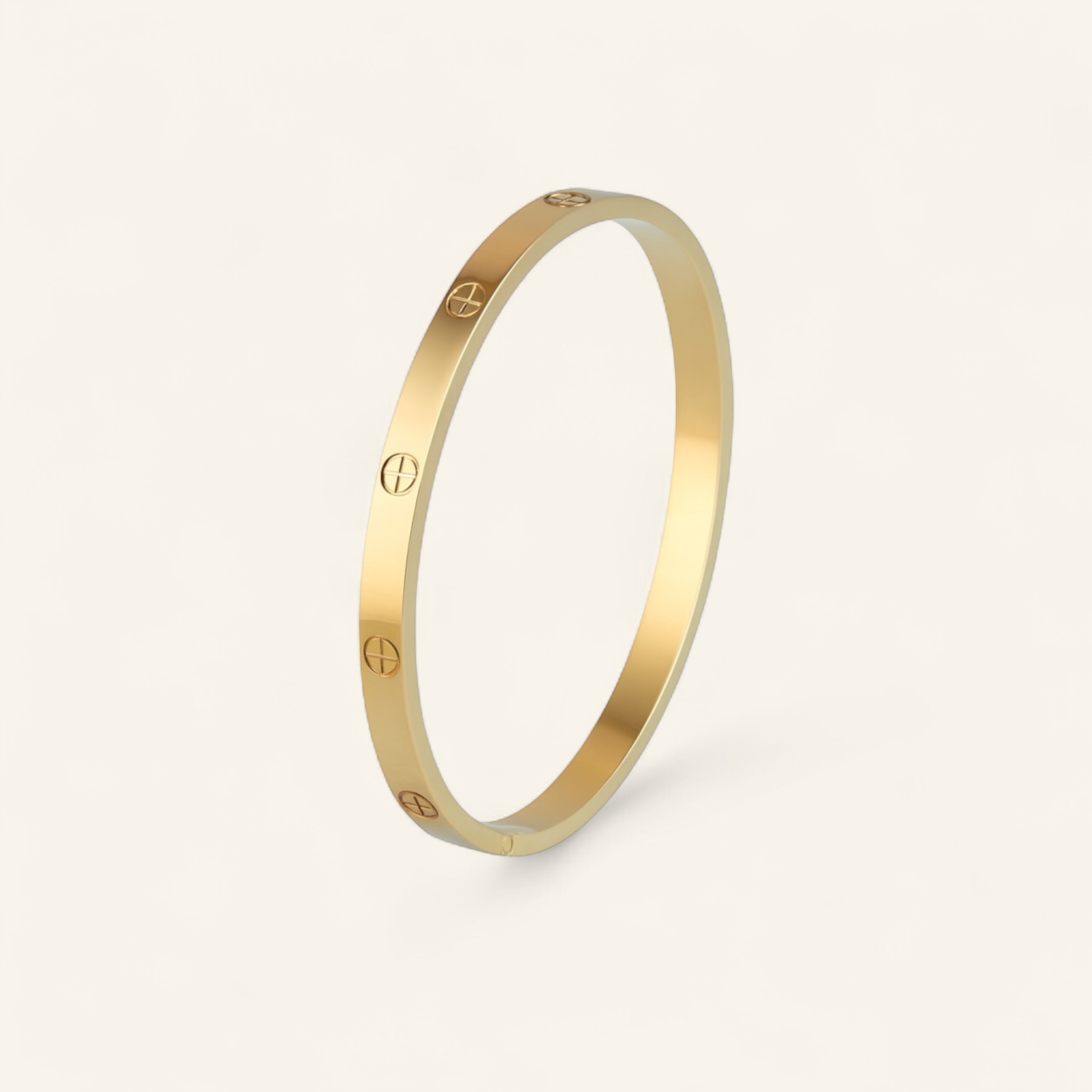 Armring med skruvdetaljer