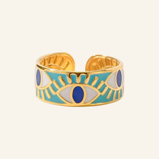 Ring evil eye
