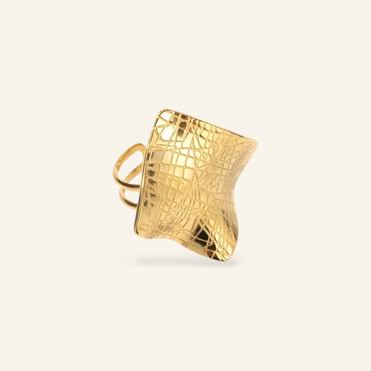 Ring - Golden Mesh