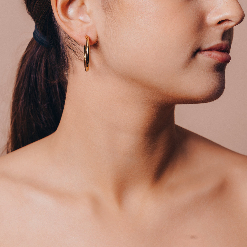 Hoops örhängen Large