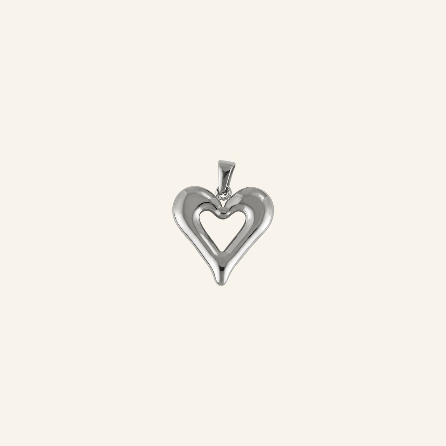 Pendant - Hollow Heart