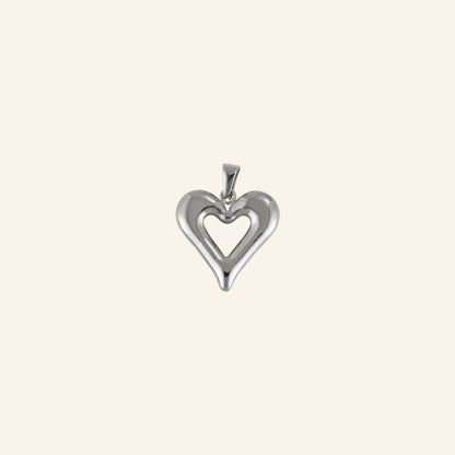 Pendant - Hollow Heart