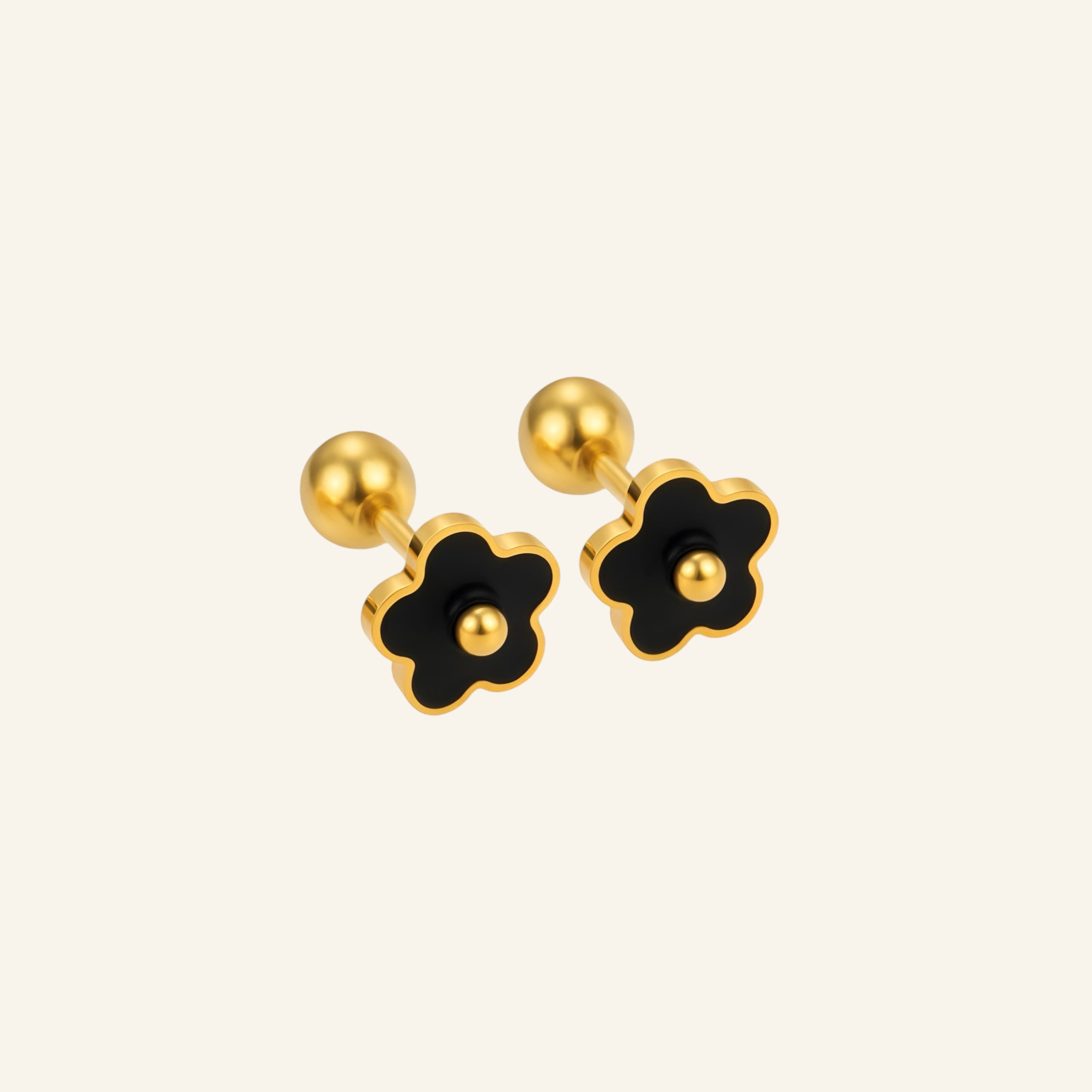 Blomformade studs