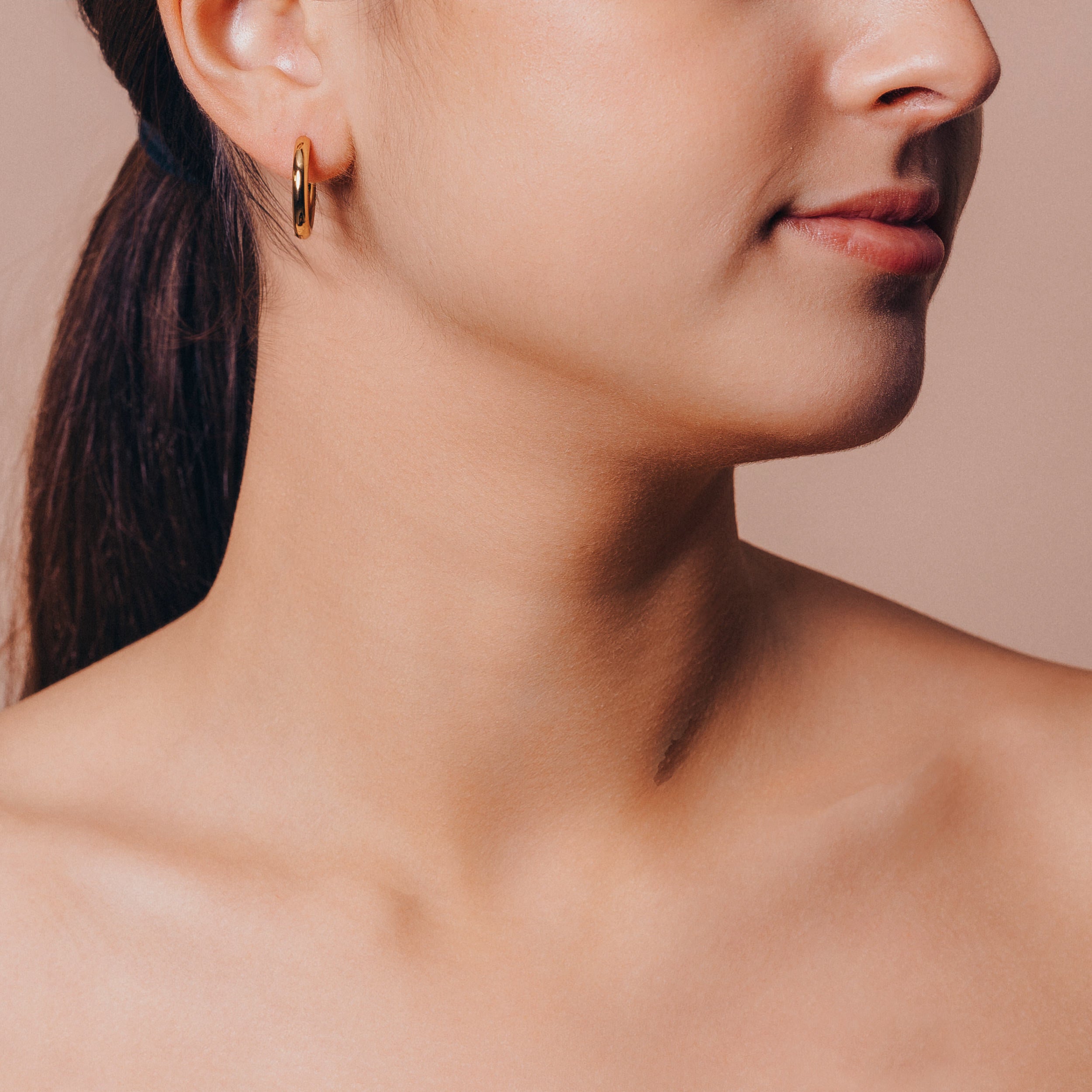 Hoops örhängen Medium