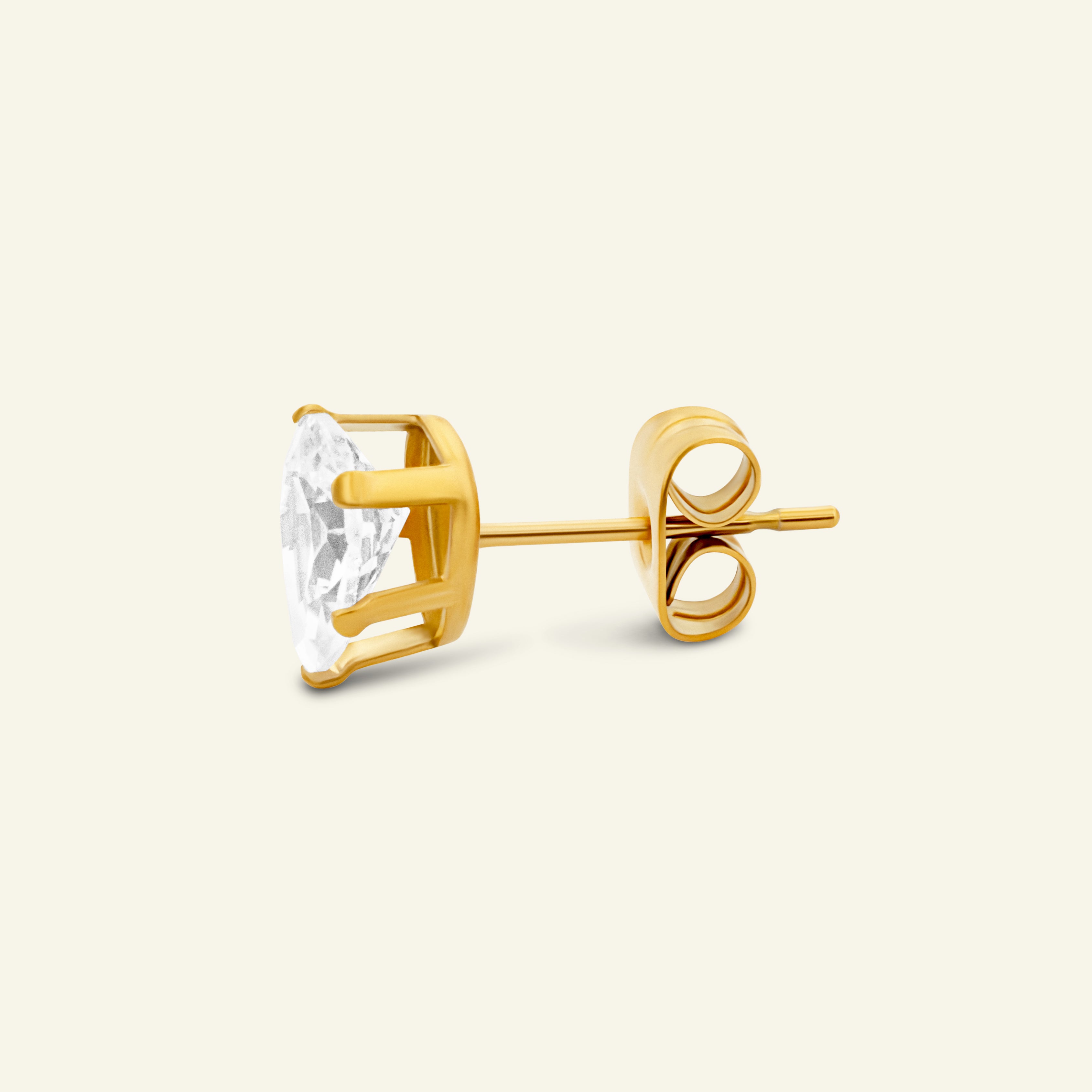 Örhängen Royal grön - droppformade med kristall