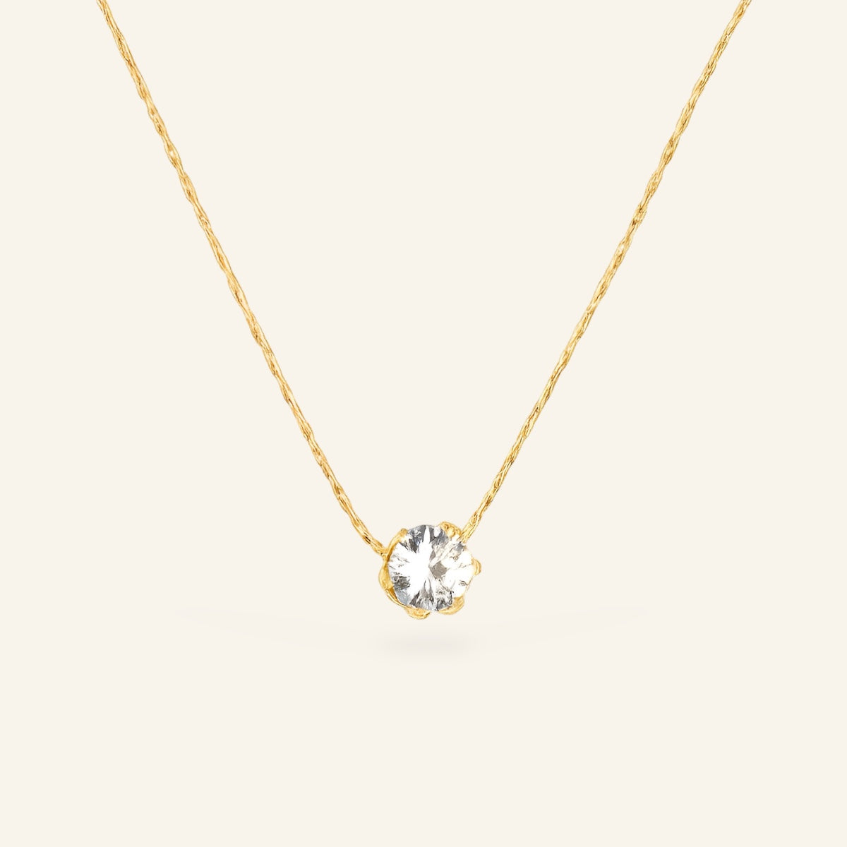 Halsband - Skye med zirkona kristaller