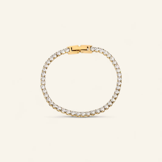 Klassiskt tennisarmband