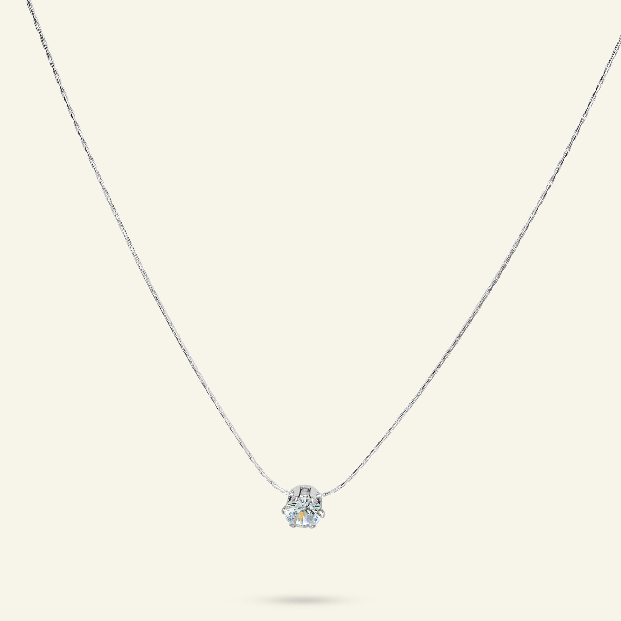 Halsband - Skye med zirkona kristaller