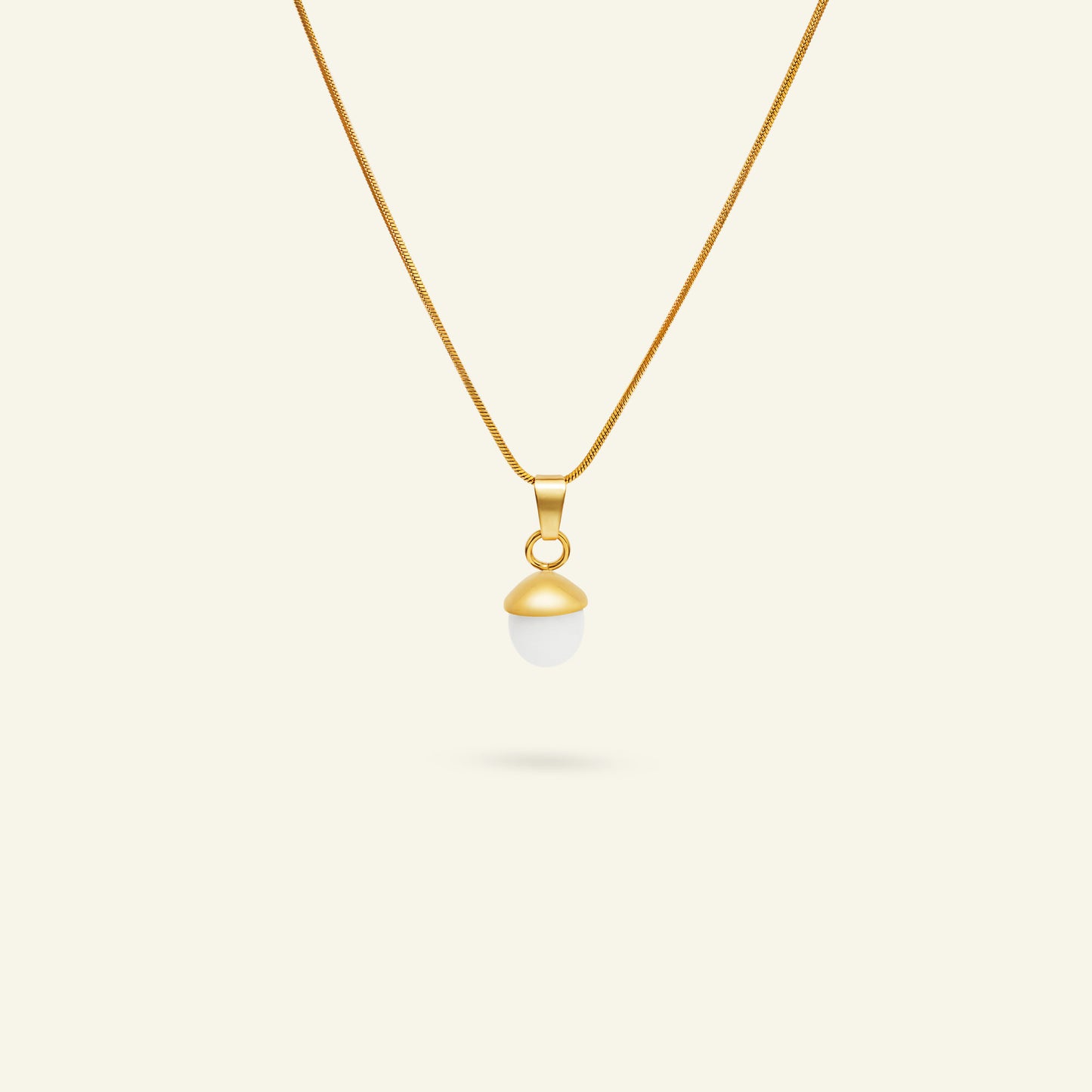 Pendant - Gemstone white