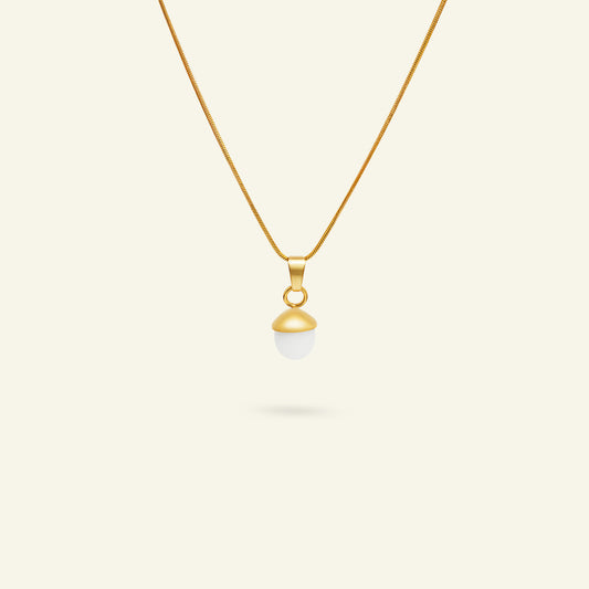 Pendant - Gemstone white
