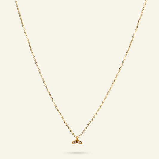 Necklace - Whale tail