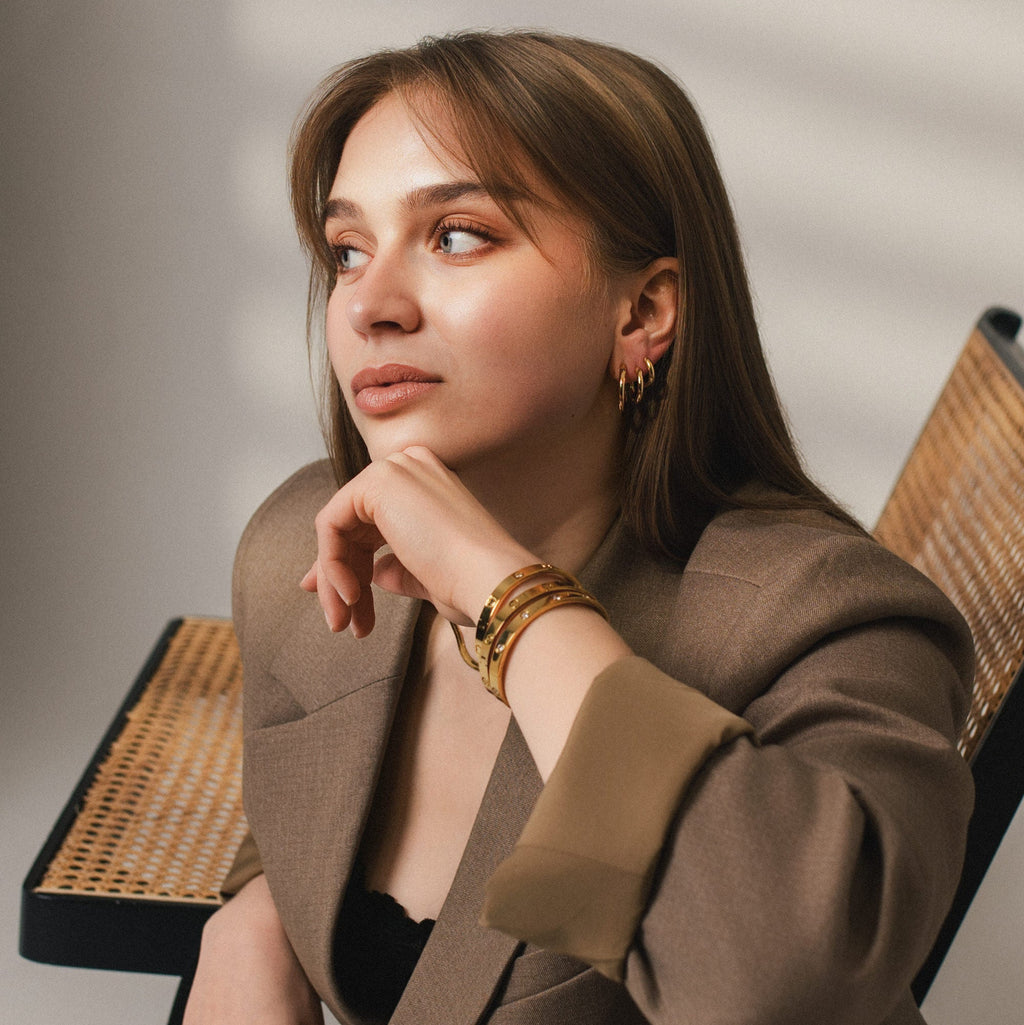 Hoops örhängen Medium