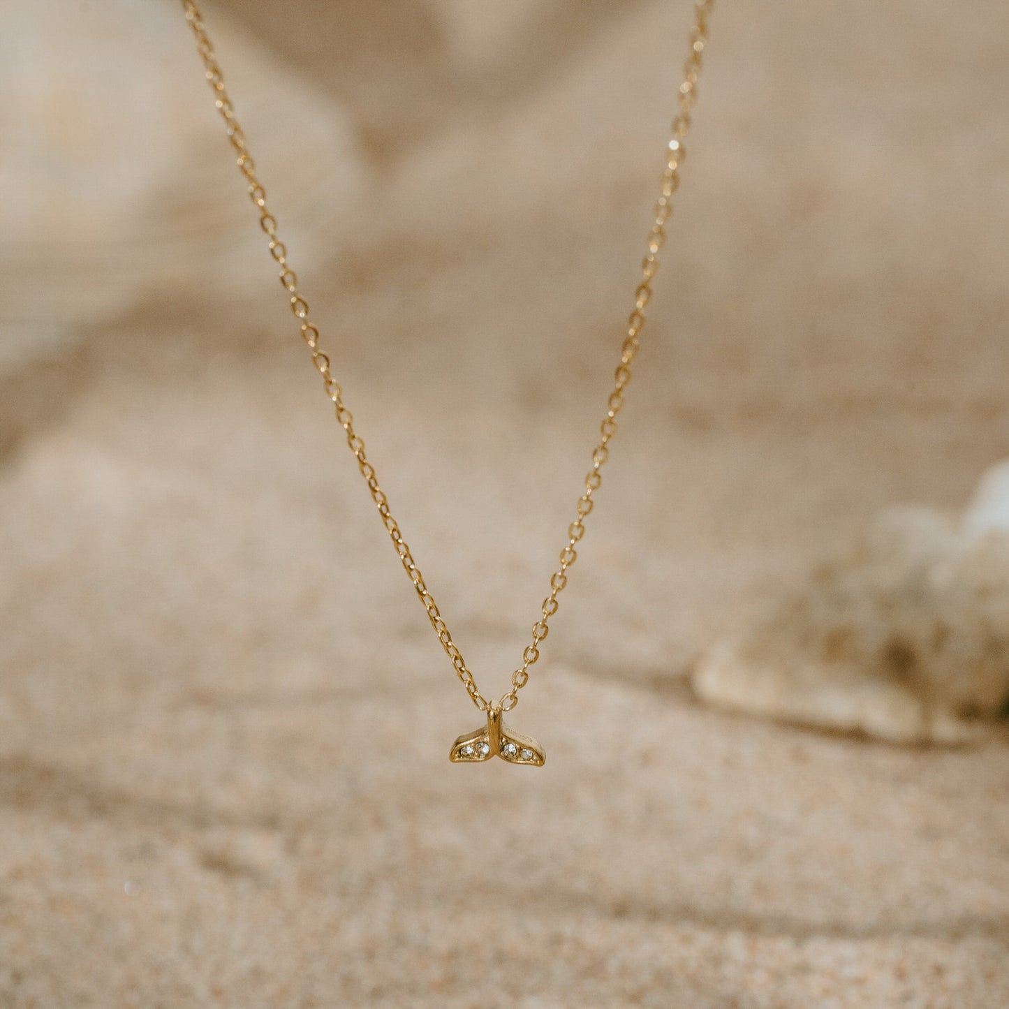 Necklace - Whale tail