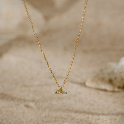 Necklace - Whale tail