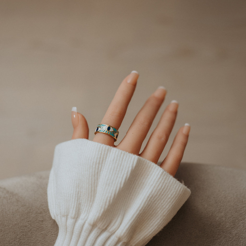 Ring evil eye