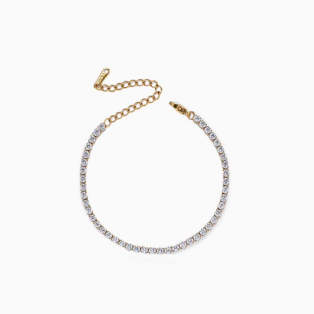 Klassiskt tennisarmband