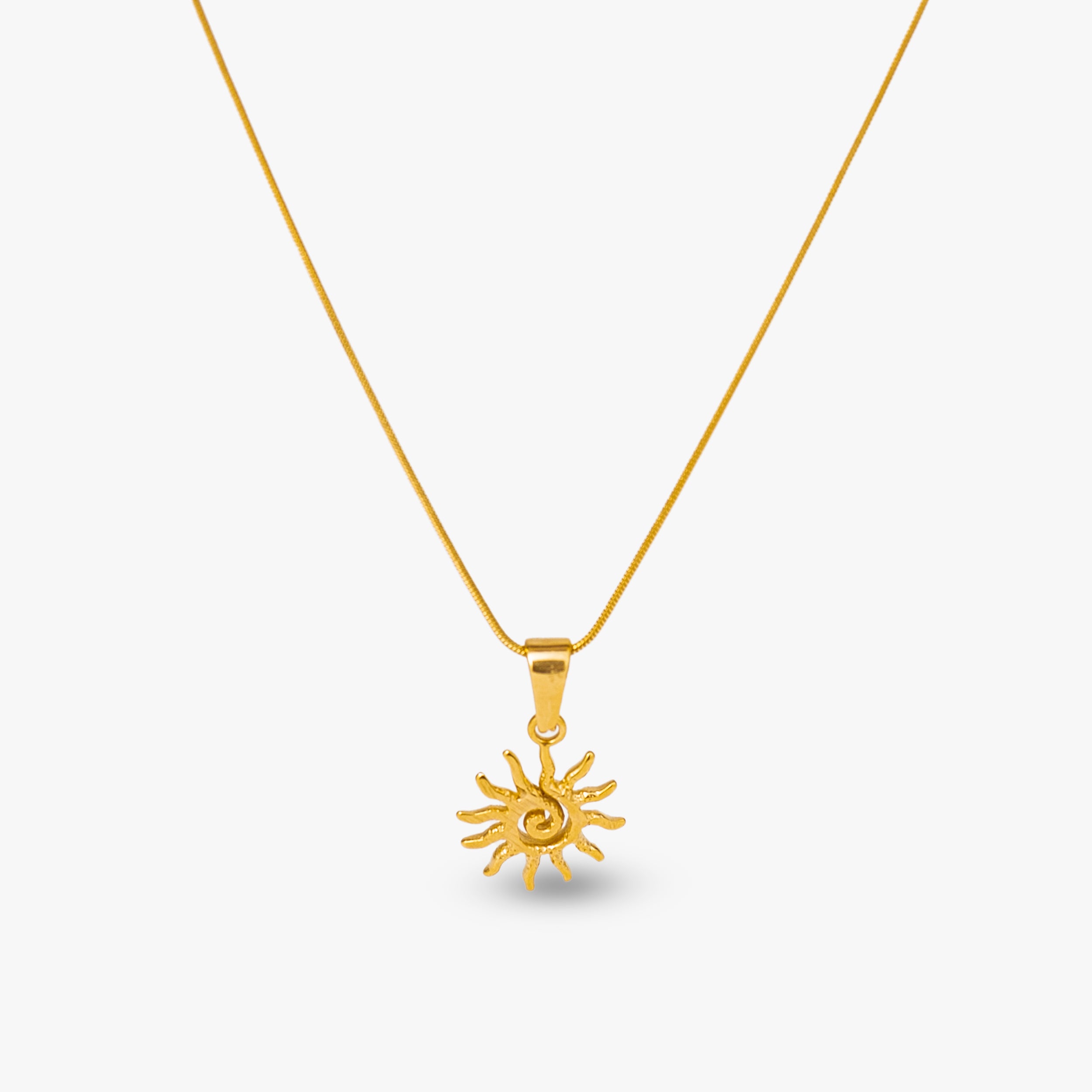 Spiralformad solhänge