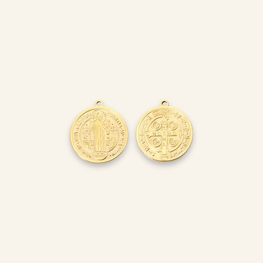 St. benedict symbolisk berlock