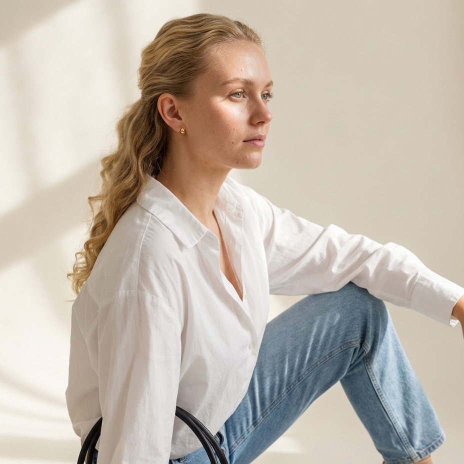 droppformade örhängen i guld