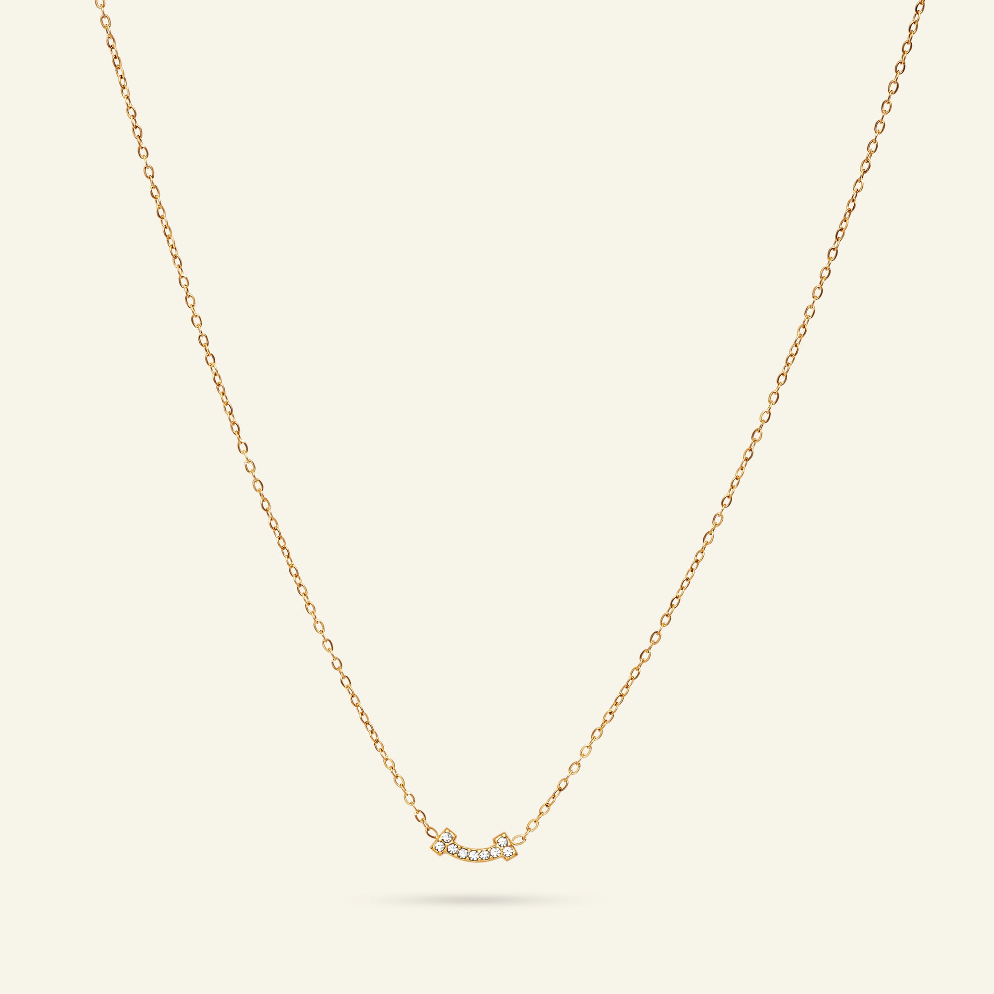 vattentåligt smycke vattentålig halsband med kristaller